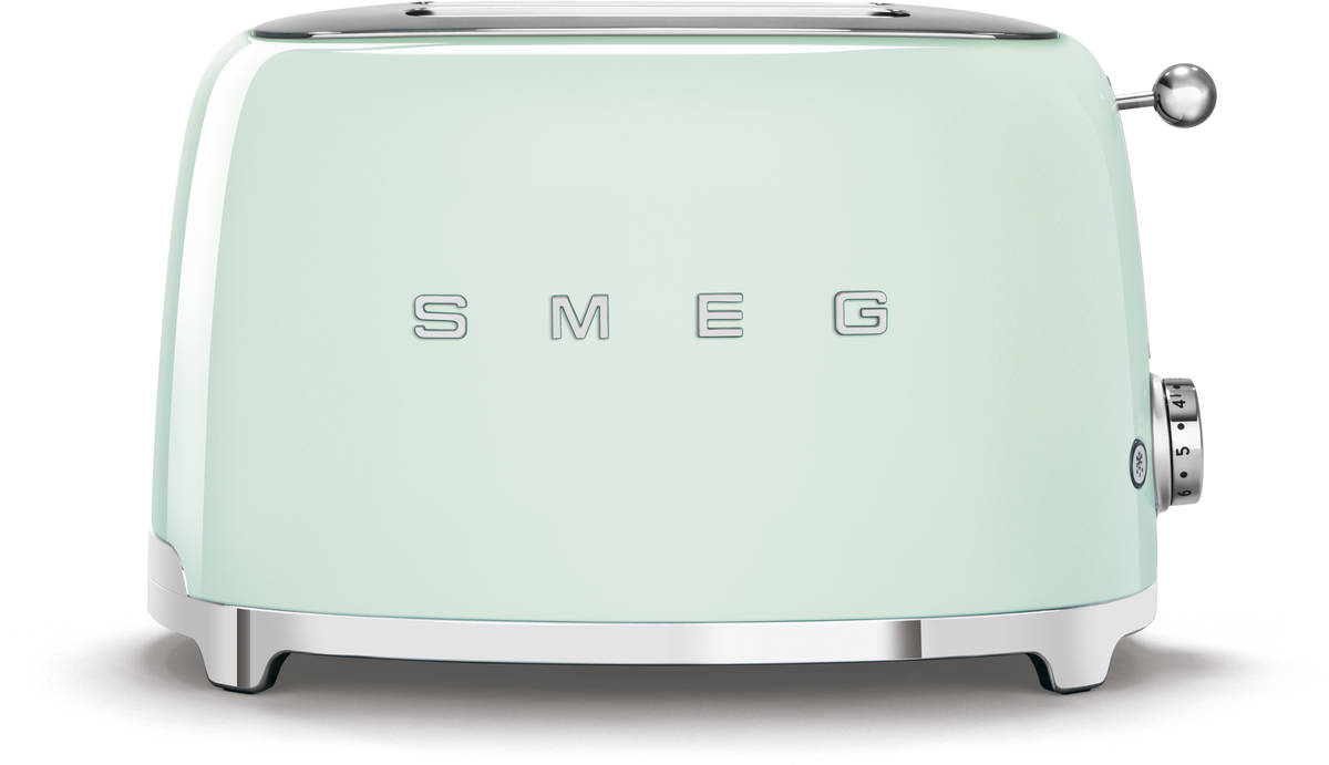 Tostadora SMEG TSF01PGEU Verde Agua 2 Rebanadas (950 W)