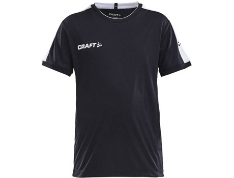 Camiseta de Hombre para Fútbol CRAFT Progress Practise Negro (6/8 Años)