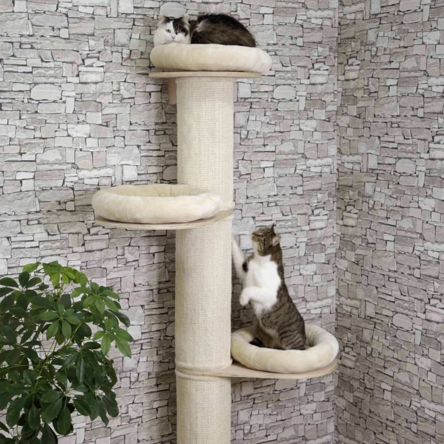 Rascador Árbol KERBL Dolomit Tower Beige (187cm)