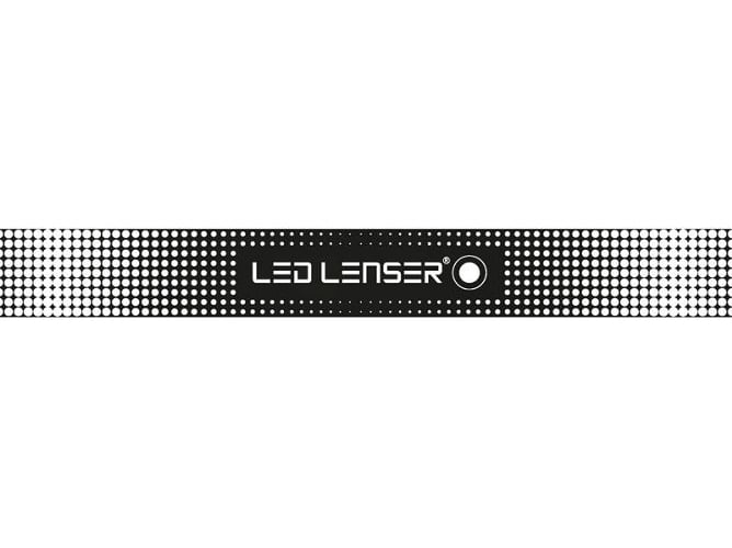 Cinta Reflectora Led lenser negra zweibrüder 0374 montaje diadema de faro