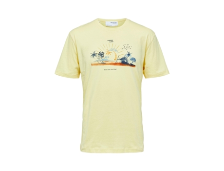 Camiseta SELECTED Hombre (Multicolor - XS)