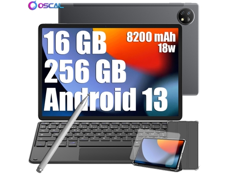 Tablet OSCAL Pad 16 Teclado K1 (10.51'' - 16 GB - 256 GB - Gris)