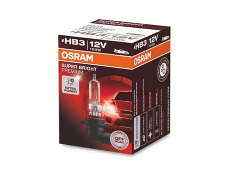 Lámpara Hb3 12V100W Super Bright® Premium OSRAM