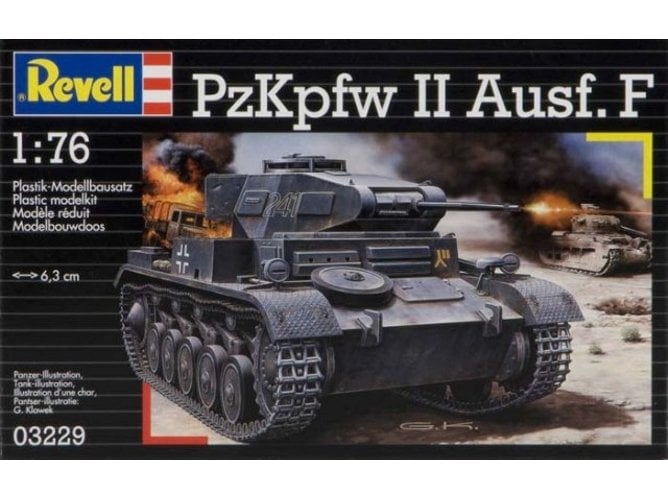 Construcción REVELL PzKpfw II Ausf. F