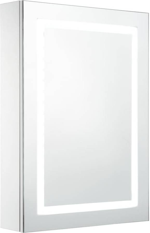 Armario De Cuarto baño con espejo y led 50x13x70 cm vidaxl 285116