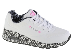 Zapatillas SKECHERS Couro sintético Niños (35.5 - Blanco)