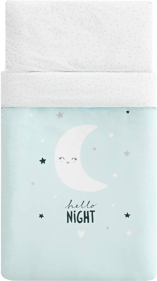 Pack Funda Nórdica PEKEBABY Hello Moon (100x135 cm)