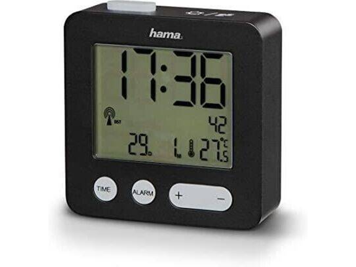 Reloj despertador radiocontrolado hot sale