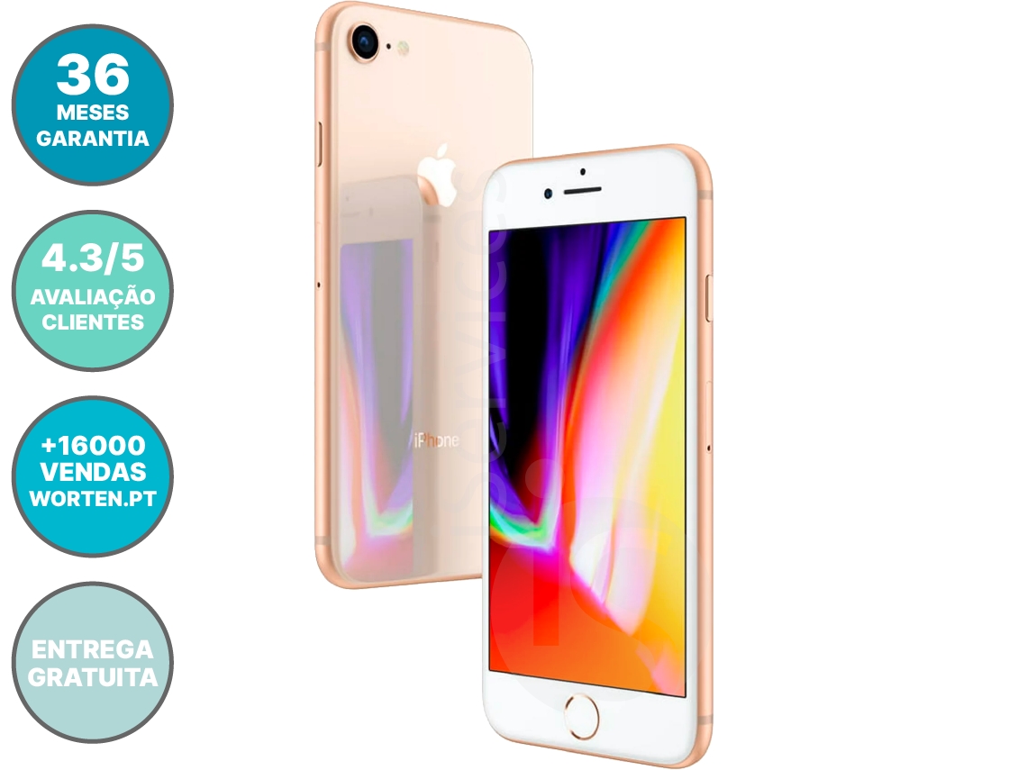 Apple iPhone 8 256GB Oro (Producto reacondicionado) - Smartphone