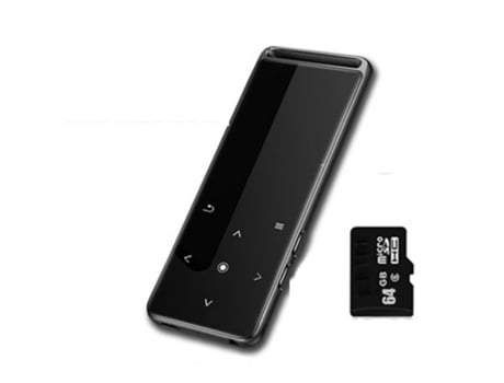 Lector MP3 Reproductor de Mp4 compatible con Bluetooth M6, sin pérdidas, 10 ajustes de brillo, Mp5Mp6, Walkman, Radio Fm, Ebook, compatible con tar...