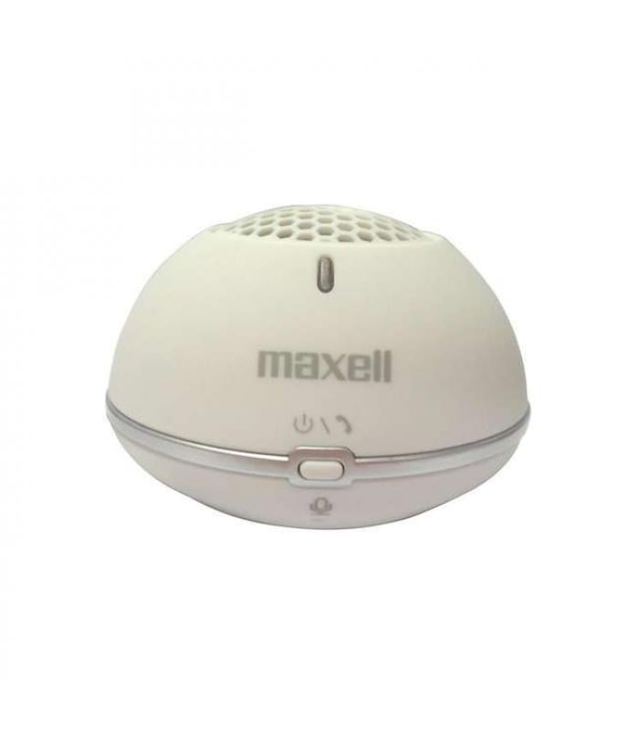 Minialtavoz Portátil Bluetooth MAXELL MXSP-BT01 Blanco