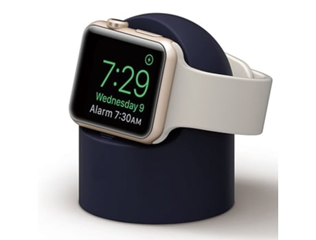 Estación de Carga SLOWMOOSE Apple Watch Soporte Cargador (Azul Médio)