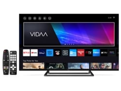 Smart Tv TELE SYSTEM 40 pulgadas Full HD Certificado CAM tivùsat HD TS40FLFHDSMV13, Doble televisor, HbbTV, HDR10 HLG, Televisor LED sin marco powered by VIDAA