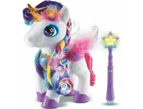 Peluche interactivo VTECH Styla Ma Licorne Maquillage Magique (Edad Mínima Recomendada: 4 años)