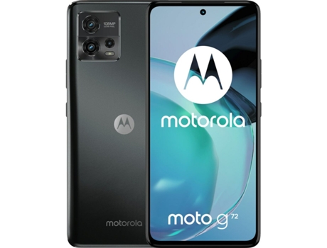 Smartphone MOTOROLA Moto G72 Negro Gris 8 GB RAM MediaTek Helio G99 6,6 128 GB