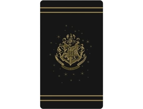 Alfombra Harry Potter hogwarts groovy golden shield escudo dorado