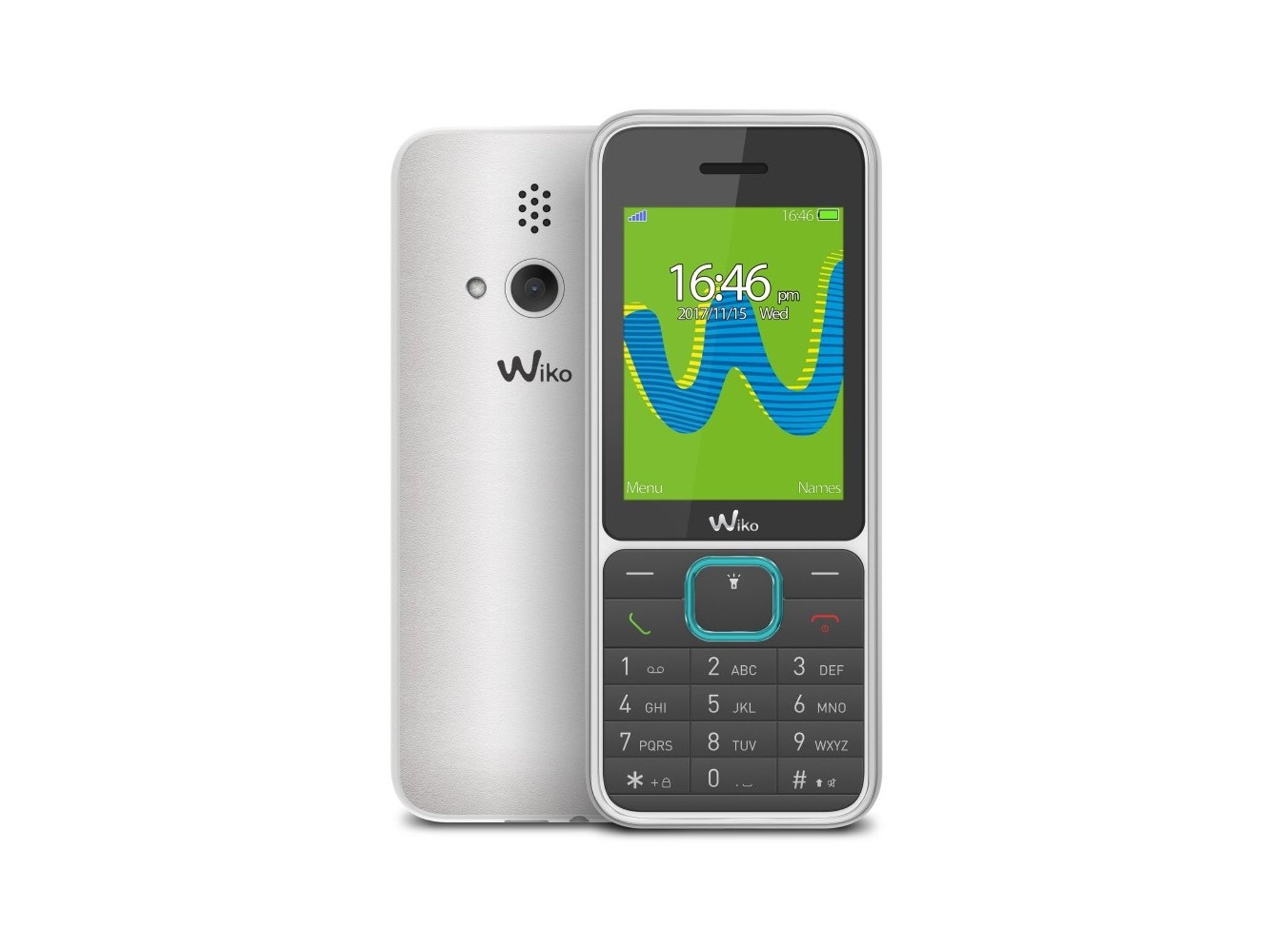 Teléfono móvil WIKO Riff 3 (2.4'' - 2G - Blanco)