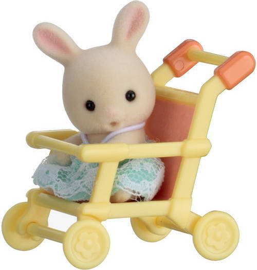 Bebé Para Llevar conejo en cochecito sylvanian families 5200 kit de figura