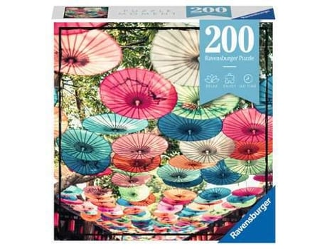 Puzzle RAVENSBURGER Umbrella rompecabezas 200 pieza(s) Arte