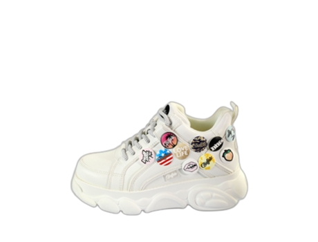 Zapatillas de Mujer BUFFALO Cld Corin Button Blanco (40)