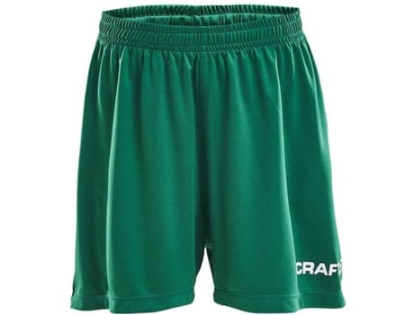 Pantalones para Hombre CRAFT Squad Solid Verde para Fútbol (134 - 140 cm)