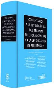 Libro Comentarios A La Ley Orgánica Del Régimen Electoral General de Manuel Delgado-Iribarren García-Campero (Español)