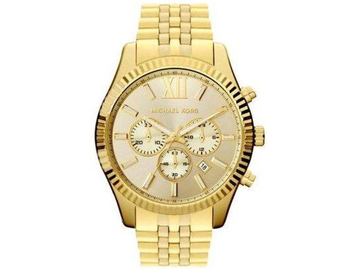 Reloj MICHAEL KORS Hombre Acero Dorado Worten.es