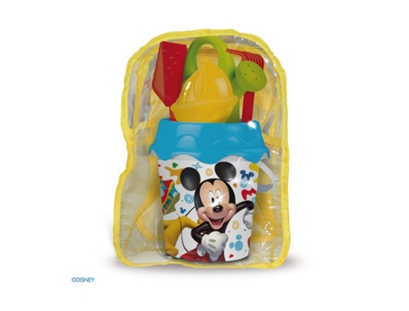 Mochila de Playa Mickey con Accesorios Para Arena y Agua