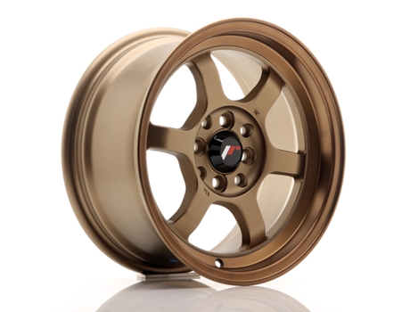 Llanta Japan Racing Jr12 15''X7,5 Et 26 4X108 4X100 Cb 73,1 Bronce