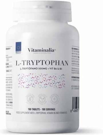 Complemento Alimentar VITAMINALIA L-Triptófano (180 tabletas)