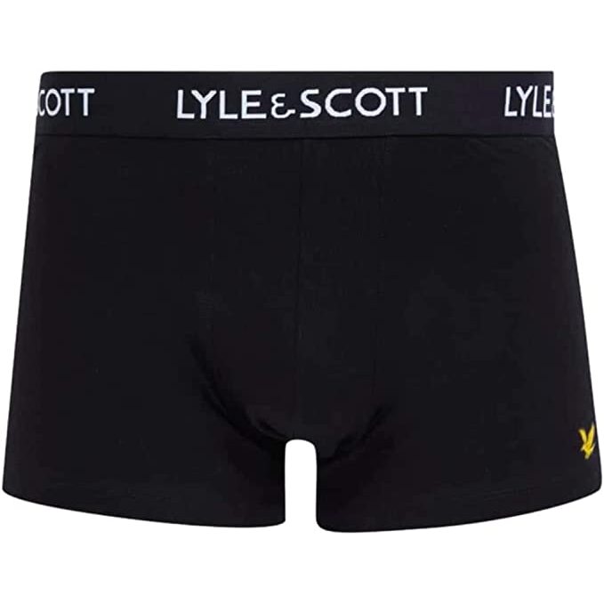 Boxers LYLE & SCOTT Hombre (XL - Negro)