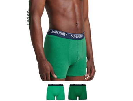 Juego de Boxers para Hombre SUPERDRY (XL - Algodón - Multicolor)