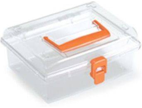 Caja de Almacenamiento PROSPERPLAST Nuf Low (Transparente - 19.4x17.4x8.5 cm)