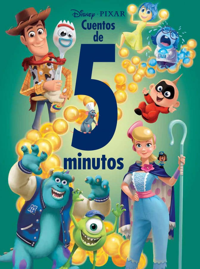 Libro Pixar. Cuentos De 5 Minutos de Disney (Español)