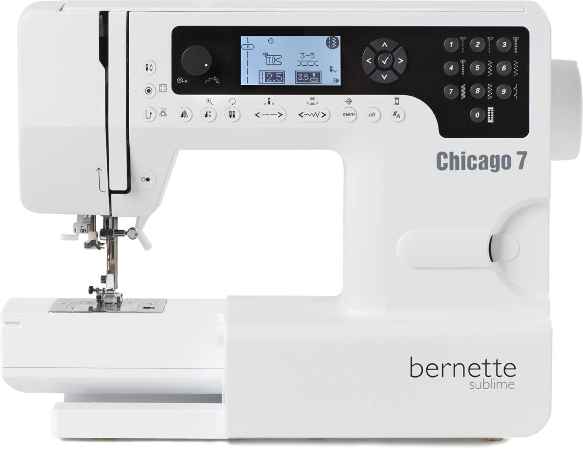 Máquina de Coser y Bordar BERNETTE CHICAGO7