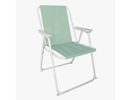 Silla de Playa SUMMER con Brazos Verde 46x52cm VIVA