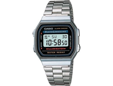 Reloj Digital CASIO Hombre (Acero Inoxidable - Plateado)