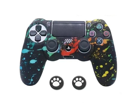 Carcasa para mando PS4 MOROROR Multicolor