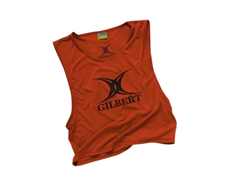 Camiseta de Niños para Rugby GILBERT Casulla Poliéster Rojo (Talla Única)