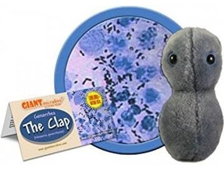 Peluche GIANT MICROBES Clap (5.3x3.1x2 cm)