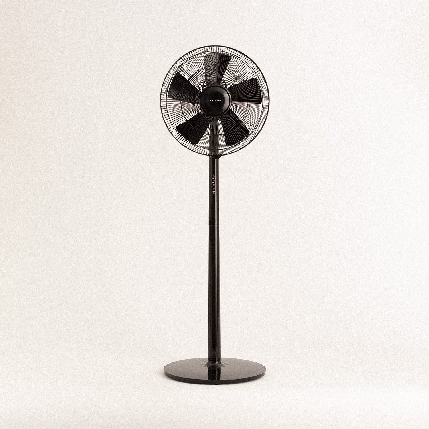 Ventilador De Pie comfort fan1600rc negro ikohs create 3 velocidades 60 w 41 cm ultrasilencioso