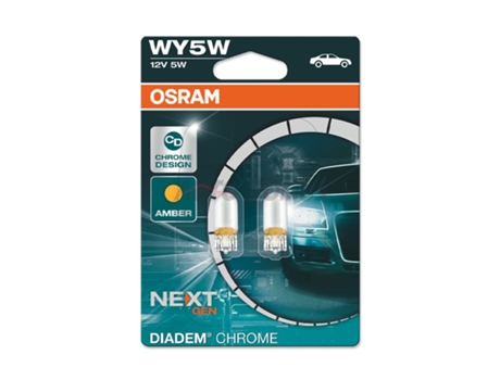 Kit 2 Lámparas Wy5W 12V5W Diadem Chrome® Next Gen OSRAM