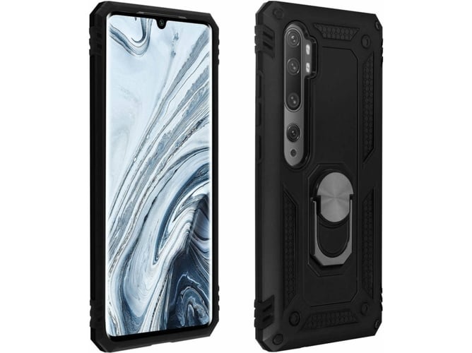 Carcasa Xiaomi Mi Note 10, Note 10 Pro AVIZAR Anillo Negro