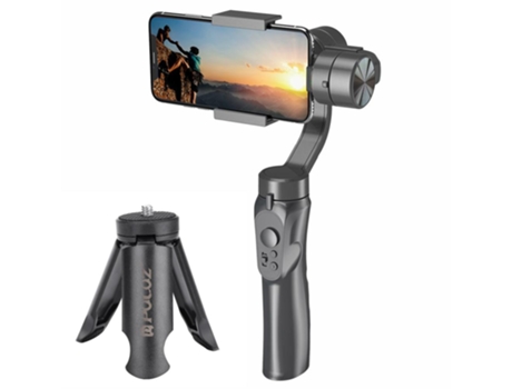 Gimbal SLOWMOOSE Antivibración H4 de 3 Ejes Portátil para Smarphone / Action Cam