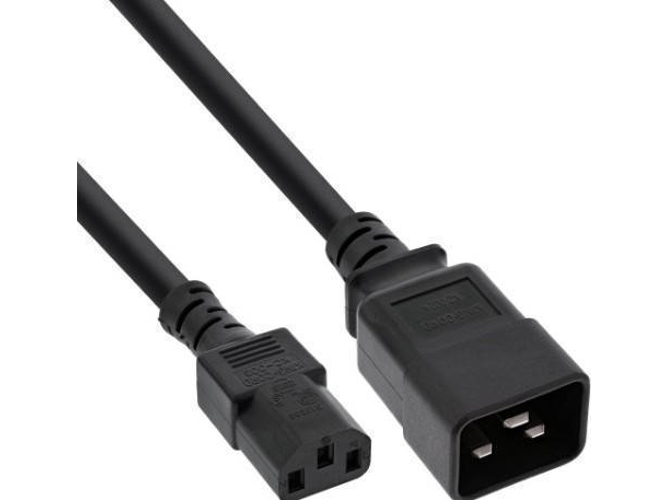 Cable de Alimentación INLINE (2 m - Negro)