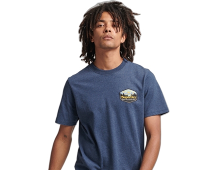 T-shirts SUPERDRY Hombre (L - Multicolor)