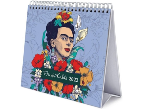 Calendario Sobremesa Frida kahlo grupo erik escritorio deluxe 2022 │ mesa anual licencia oficial