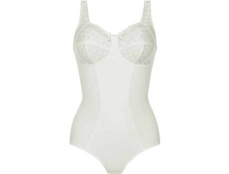 Body ANITA Airita Tejido Jacquard Mujer (105B - Blanco)