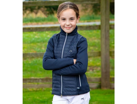 Chaqueta para Equitación PREMIER EQUINE (Niña - Azul - 7/8 Años)