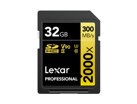 Lexar Professional 2000x 32 GB SDHC UHS-II Clase 10